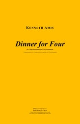 Dinner for Four Concert Band sheet music cover